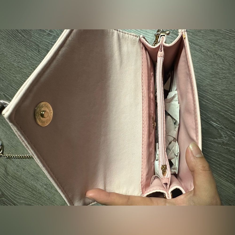 Laila Rowe Rose Color Clutch - Picture 4 of 4